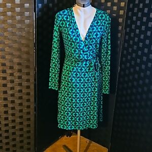 Boden Green/Blue Silvia Wrap